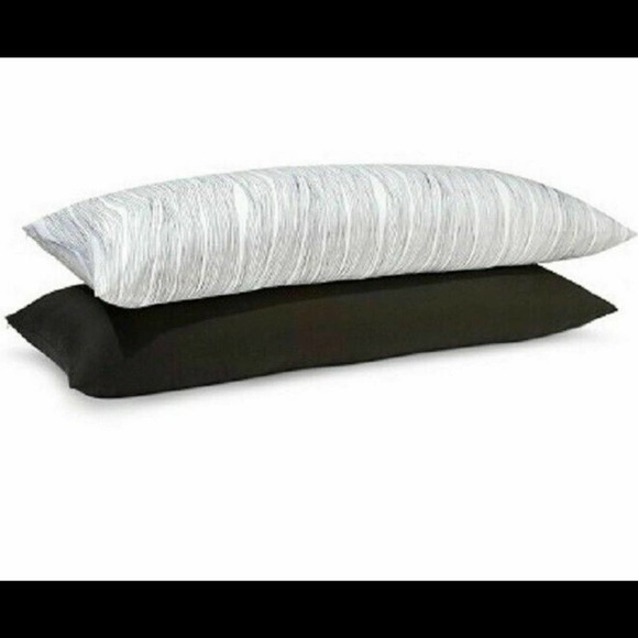 Body Pillow cover set of 2 .Black  NWT - Picture 1 of 1